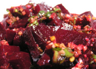 roasted beets with balsamic glaze