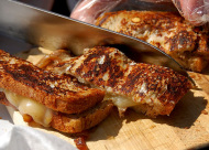 caramelized onion grilled cheese