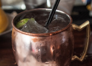 winter cocktail: the moscow mule