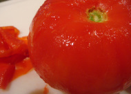 How easily peel tomatoes.