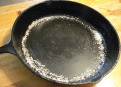 How to clean cast iron without causing rust.