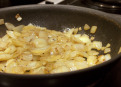 How to speed up caramelizing onions.