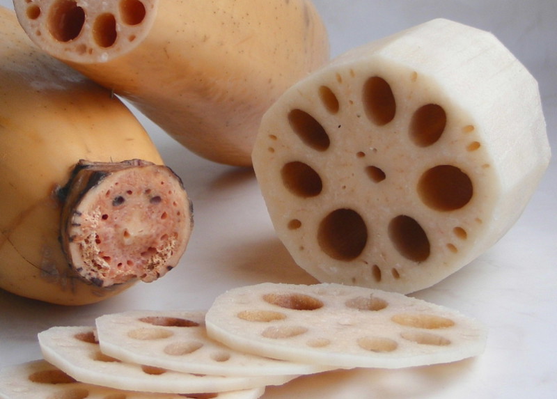 Lotus root · raw 74 calories Happy Forks