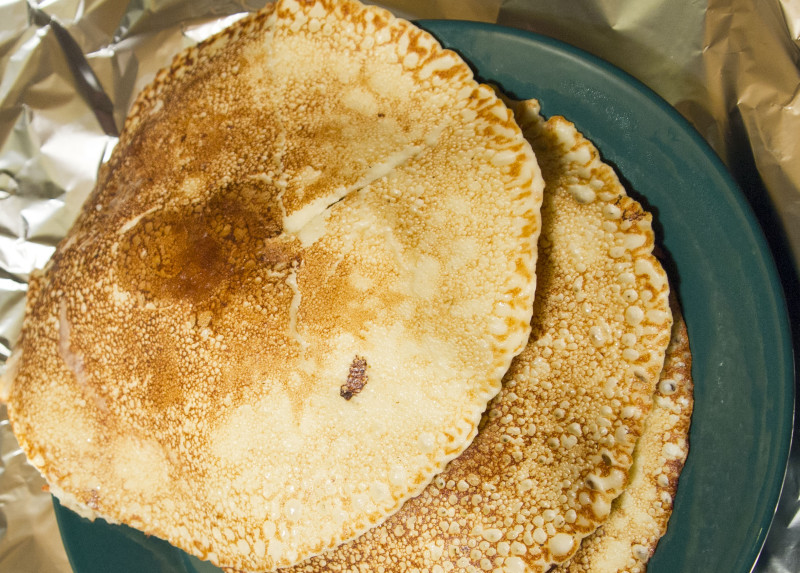 Pancakes · plain · fat free 271 calories Happy Forks