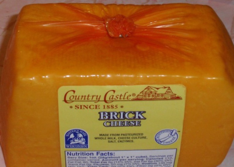 Cheese · brick 371 calories Happy Forks