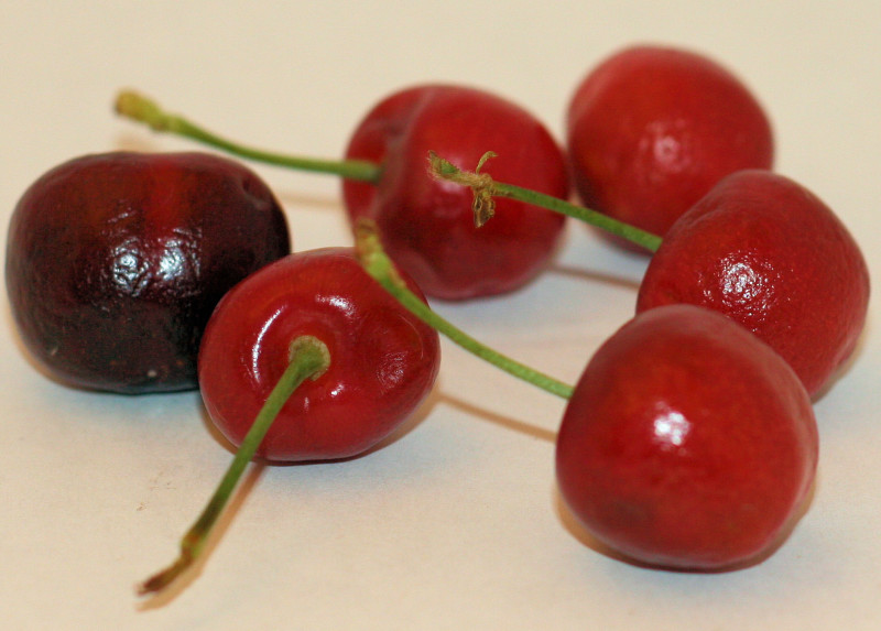 Cherries · sweet · raw 63 calories Happy Forks