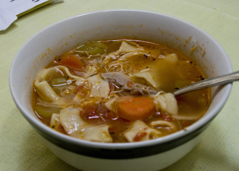 Chicken noodle soup recipe 50 calories Happy Forks