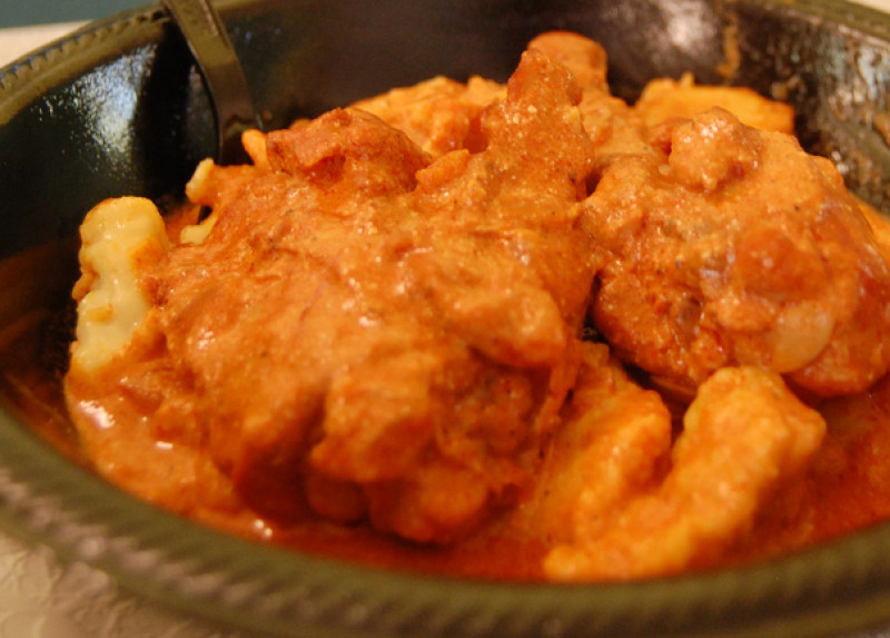 Chicken paprikash recipe | 163 calories | Happy Forks