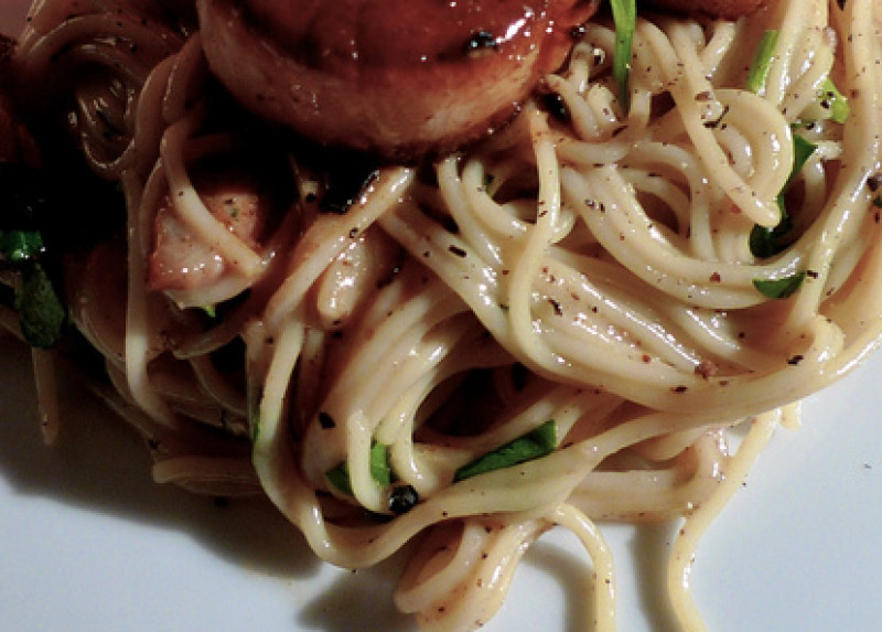 Black sesame otsu recipe | 248 calories | Happy Forks