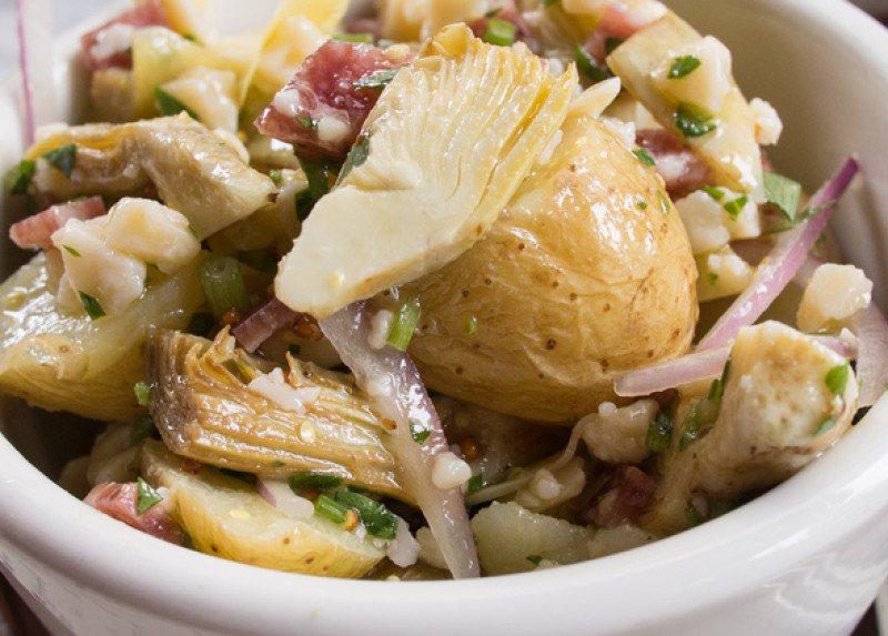 Artichokes braised in lemon and olive oil recipe 89 calories Happy