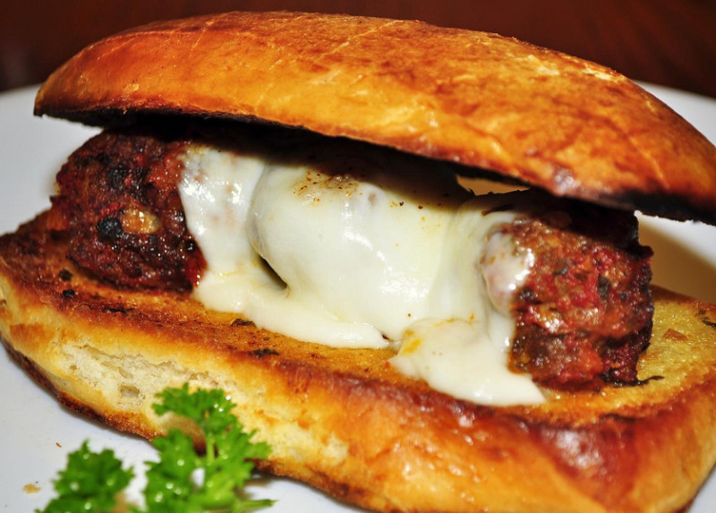 Meatball sandwich recipe 188 calories Happy Forks