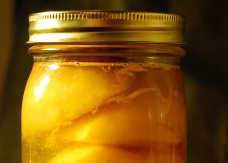 Ginger & tea flavored quince recipe 113 calories Happy Forks