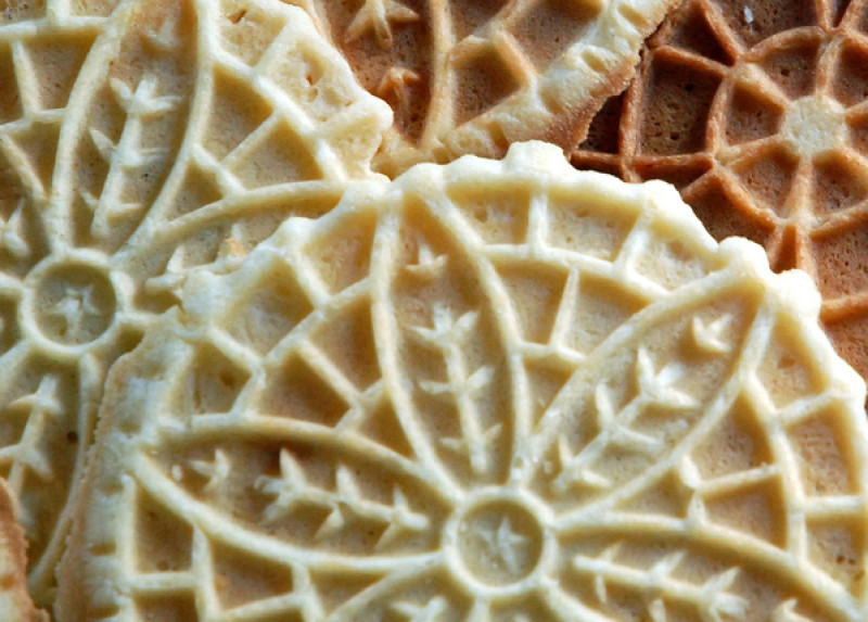 Vanilla pizzelles recipe 382 calories Happy Forks