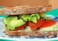 avocado lettuce tomato sandwich