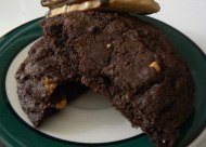 chocolate orange shortbread cookies