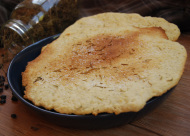 crisp rosemary flatbread