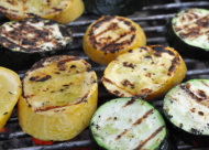 grilled vegetables with za’atar vinaigrette
