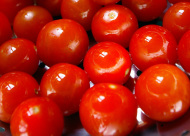 cherry tomatoes - candied & spiced