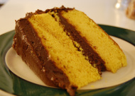 classic browned butter yellow cake