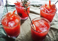 homemade strawberry vodka