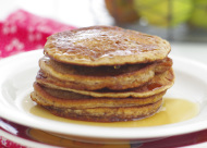 oatmeal almond pancakes
