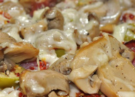 mushrooms with pine nuts & parmesan