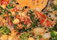 moroccan-inspired quinoa salad