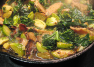 dijon-braised brussels sprouts