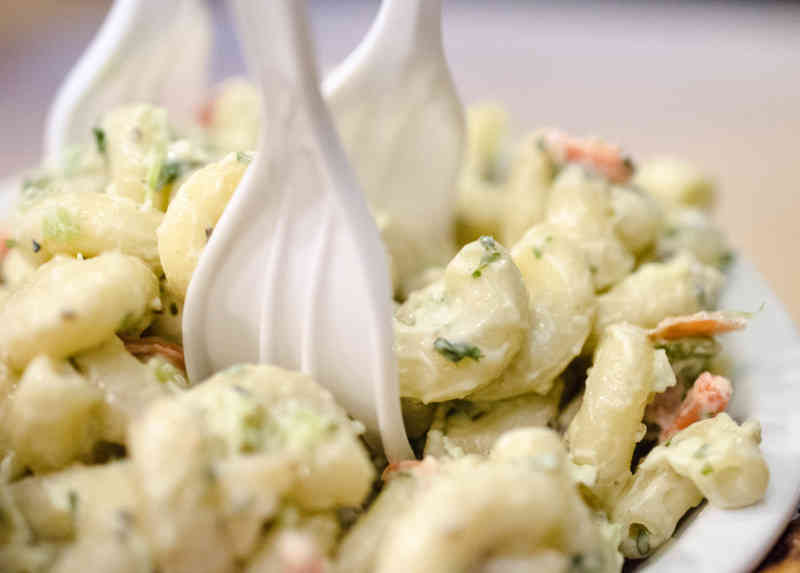 Macaroni Salad Recipe 224 Calories Happy Forks