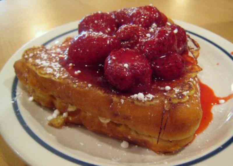 Strawberry Stuffed French Toast